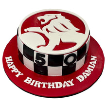 Load image into Gallery viewer, Holden Logo Themed Cake
