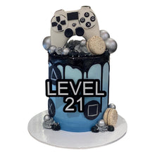 गैलरी व्यूवर में इमेज लोड करें, Gamer Addict Theme Cake
