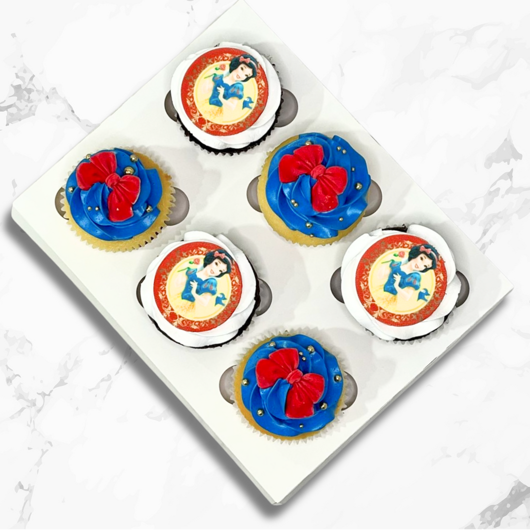 Gluten Free Snow White Cupcakes