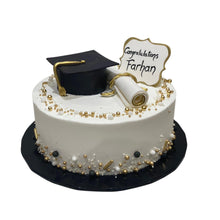 Load image into Gallery viewer, Graduation Theme Cake
