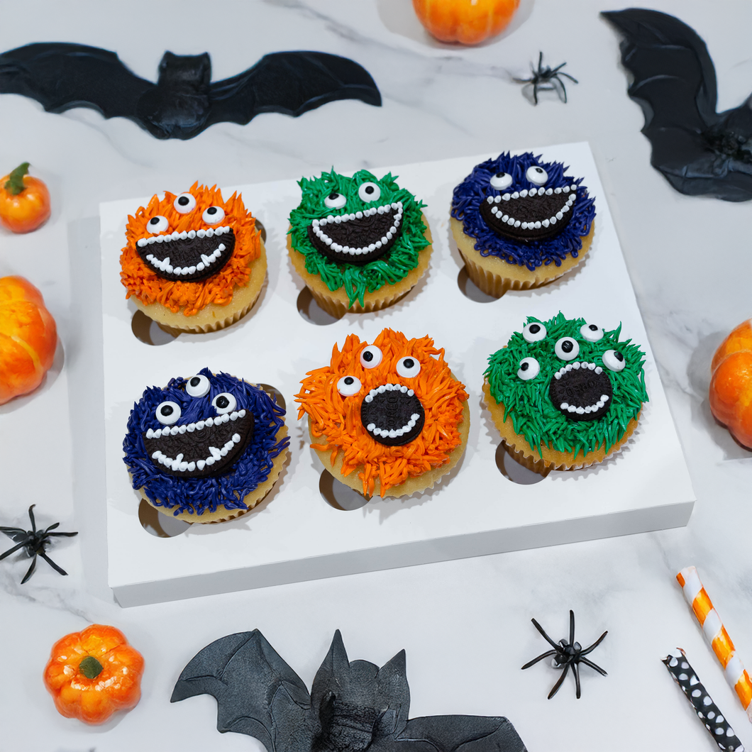 6 Pack Halloween Cupcakes