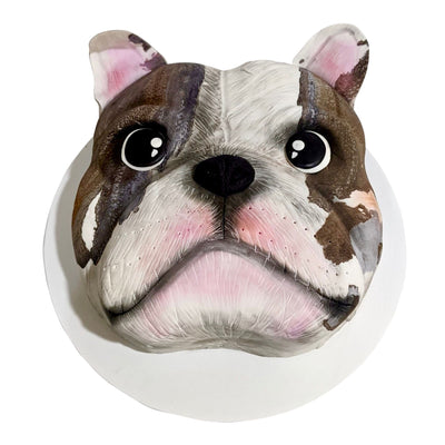 2D Dog or Cat Face Cake