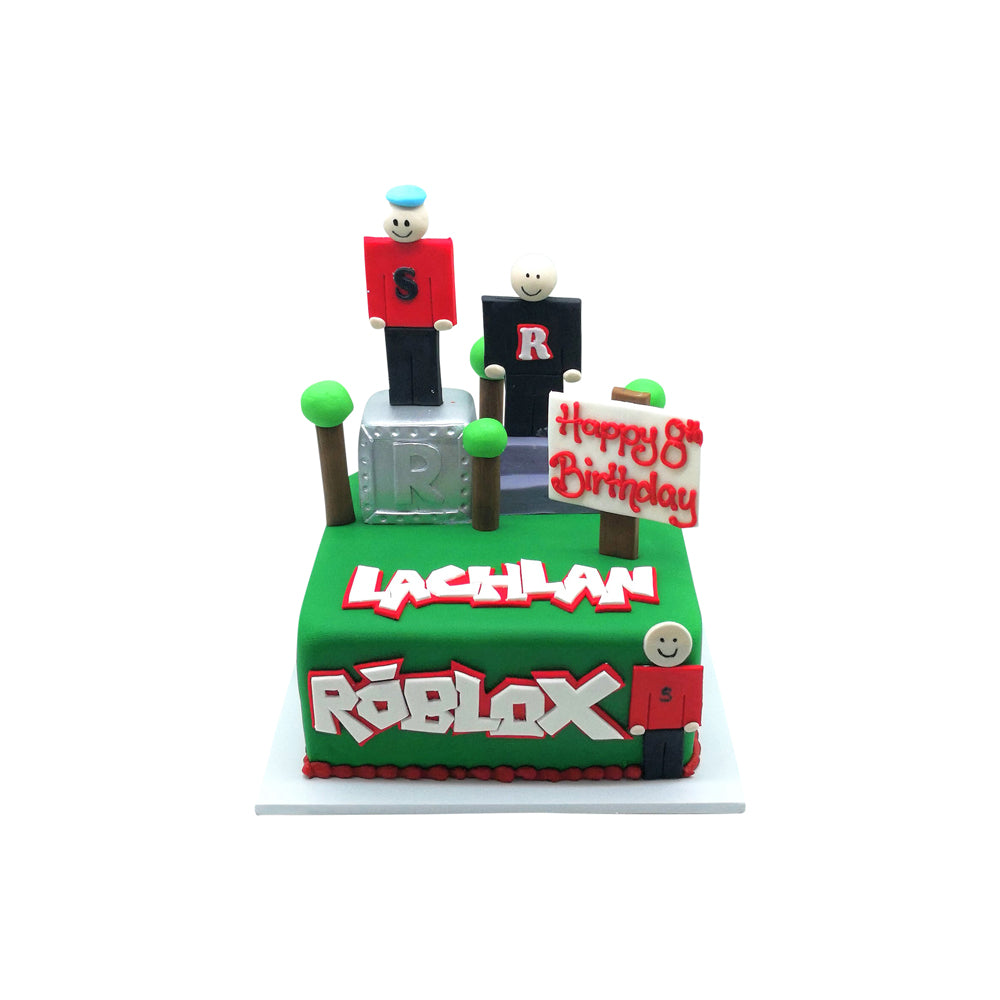 Roblox Theme Cake