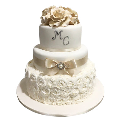 3 Tier Classic Wedding Cake
