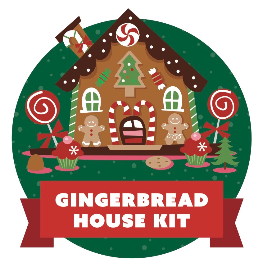 Christmas Gingerbread House KIT