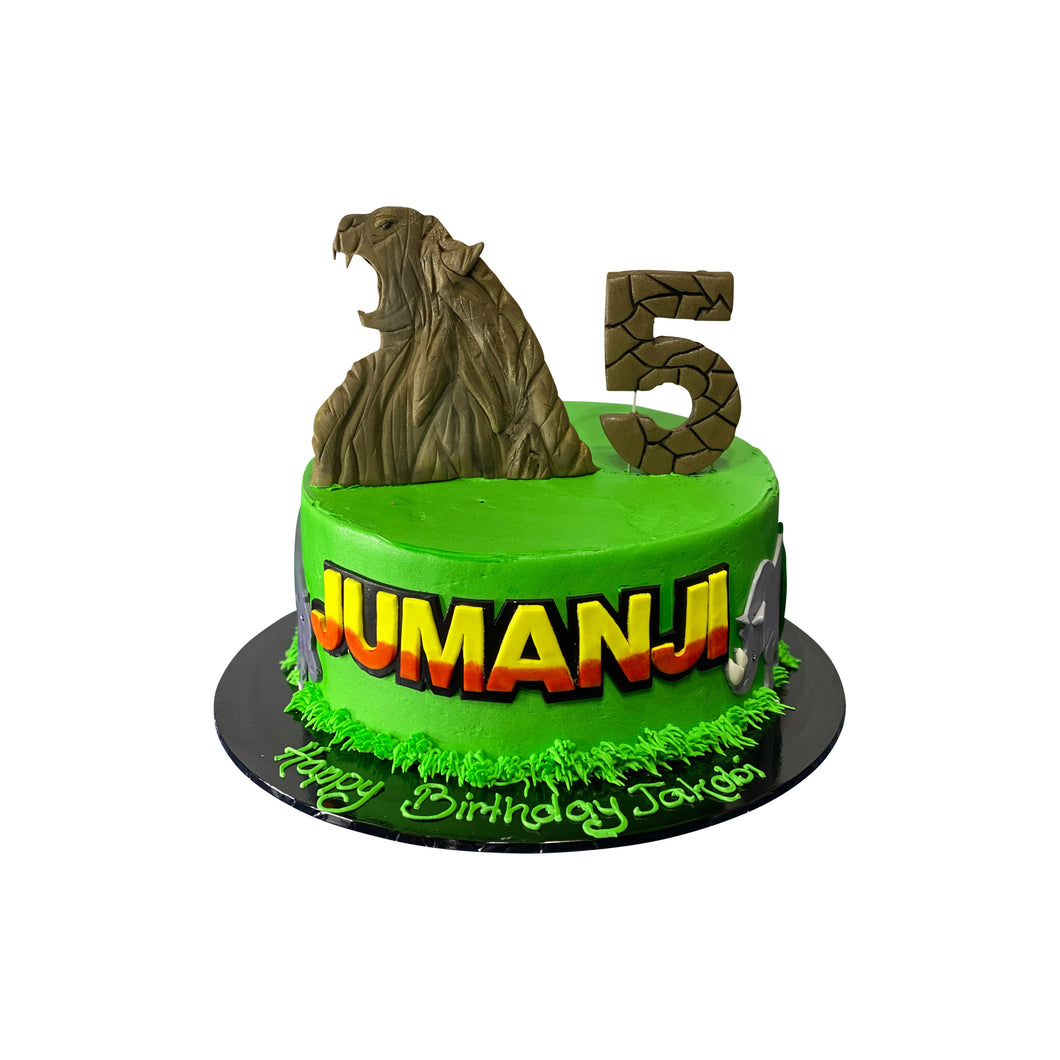 Jumanji Cake (Jungle Theme)