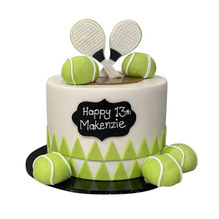 Tennis Themed Cake